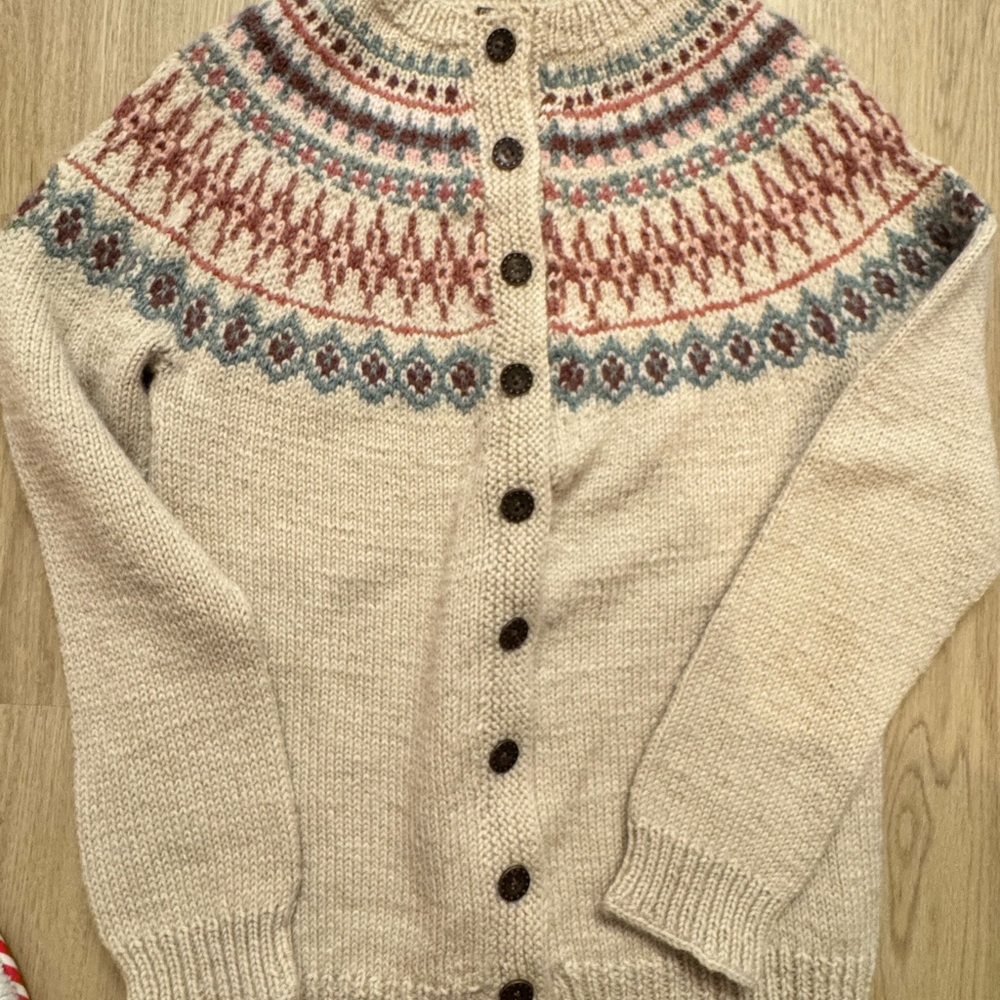 Knit Cardigan Sweater